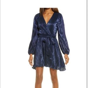 Bardot bellissa pleated dress